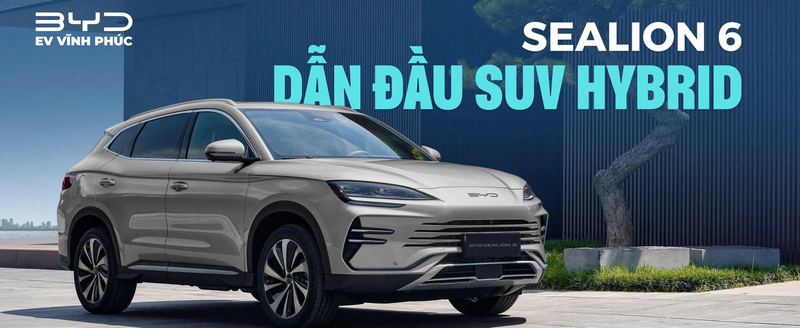 5 Lý Do BYD Sealion 6 Ghi Dấu Như Một “Kẻ Dẫn Đầu” Trong Thế Giới SUV Hybrid!