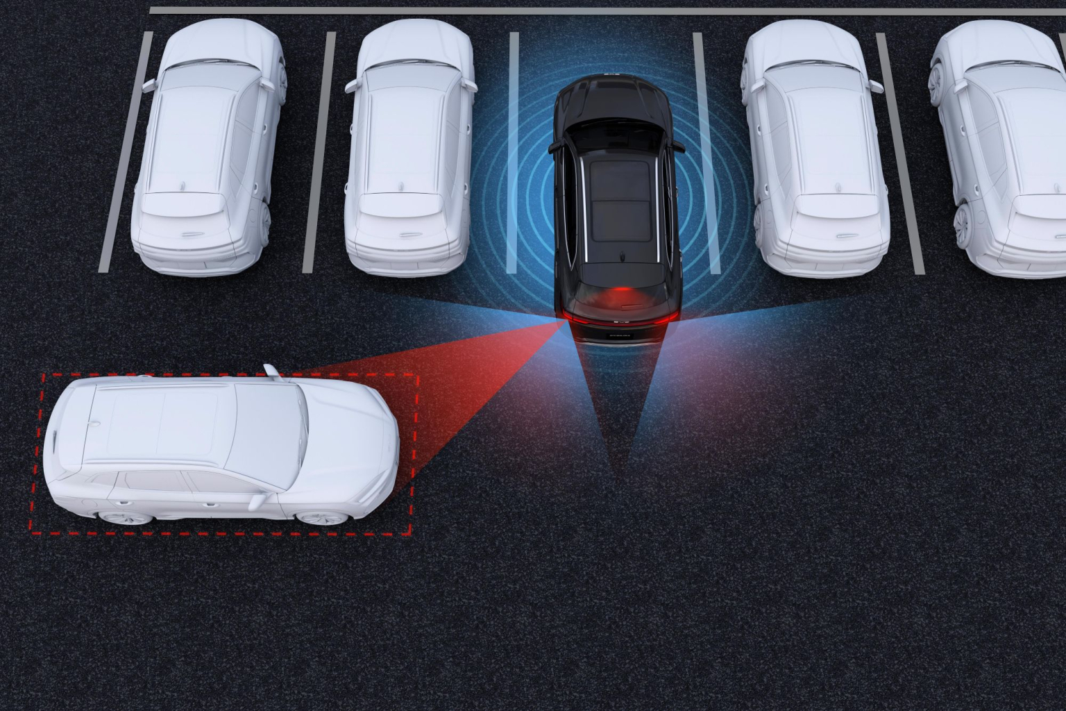 Cảnh báo và phanh tự động (RCTA & RCTB)