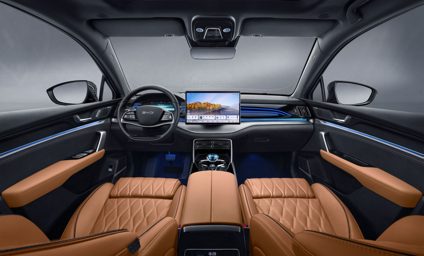 Khoang lái hiện đại và cao cấp